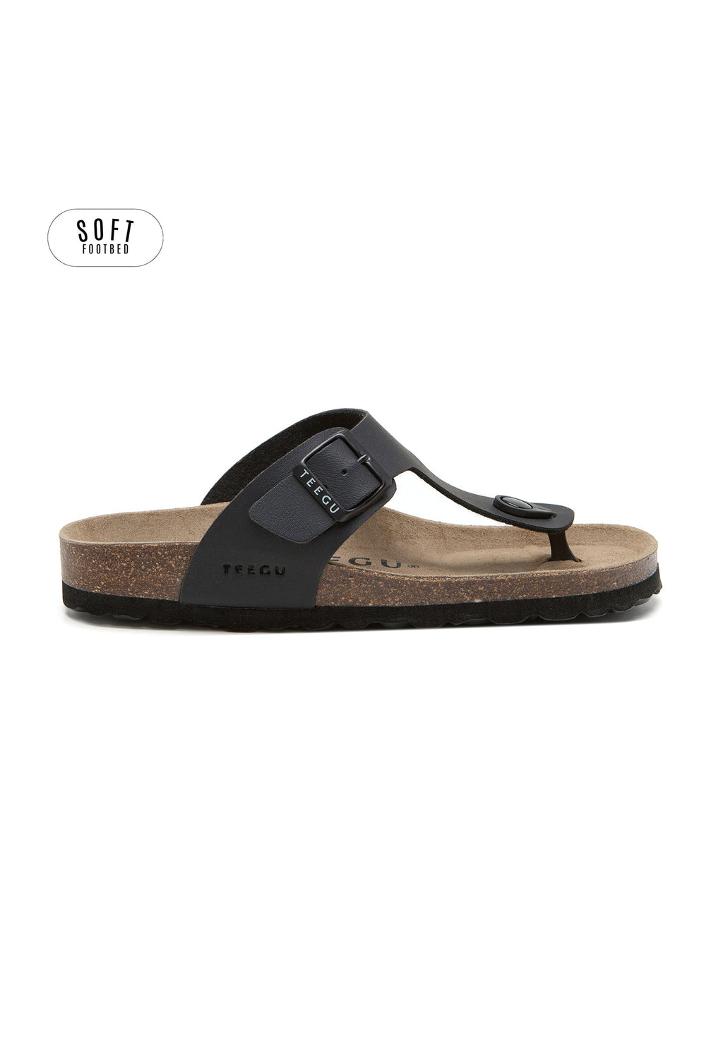 Sandales Planta Soft - Noir Jais