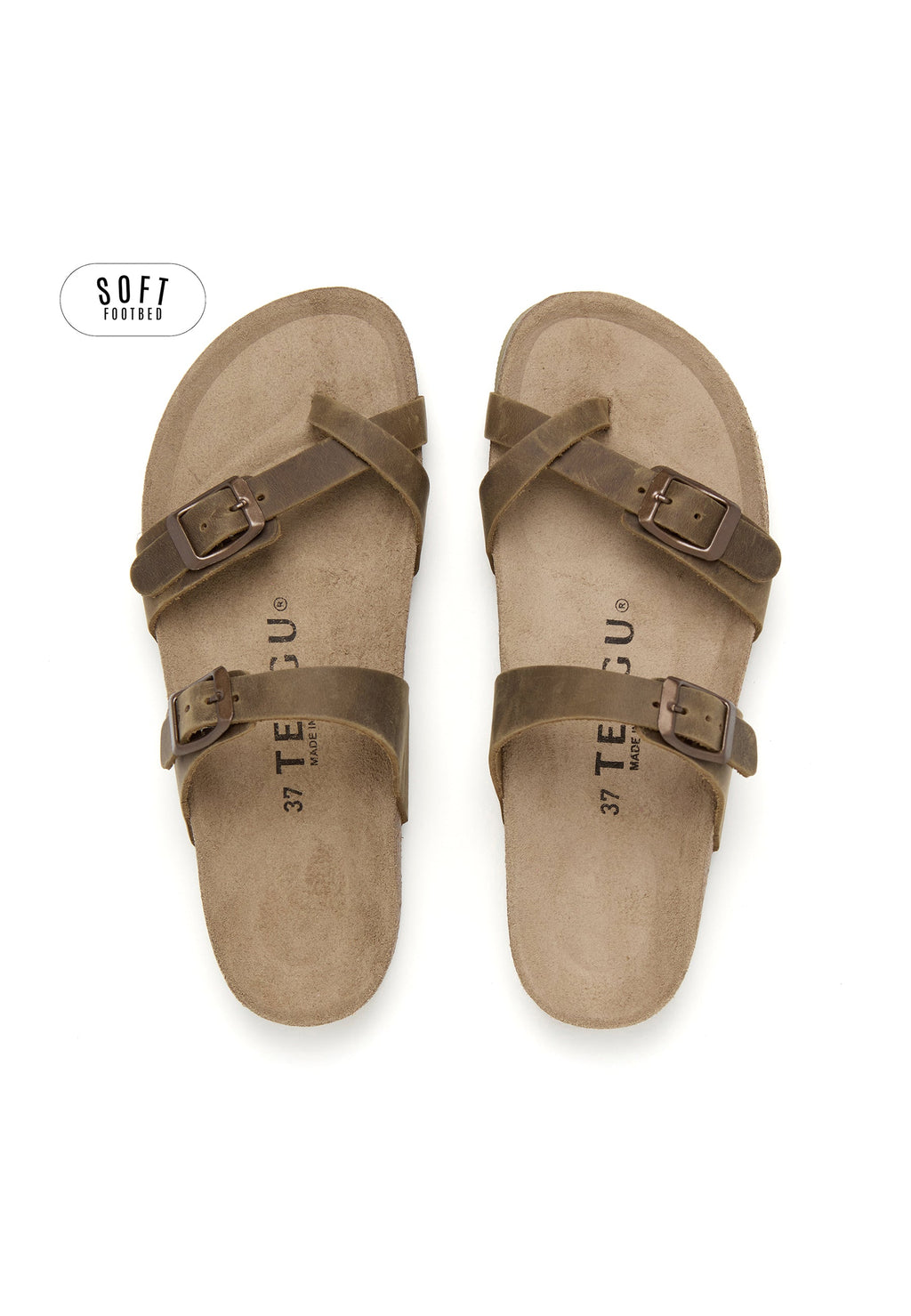 Sandales Planta Soft - Kaki