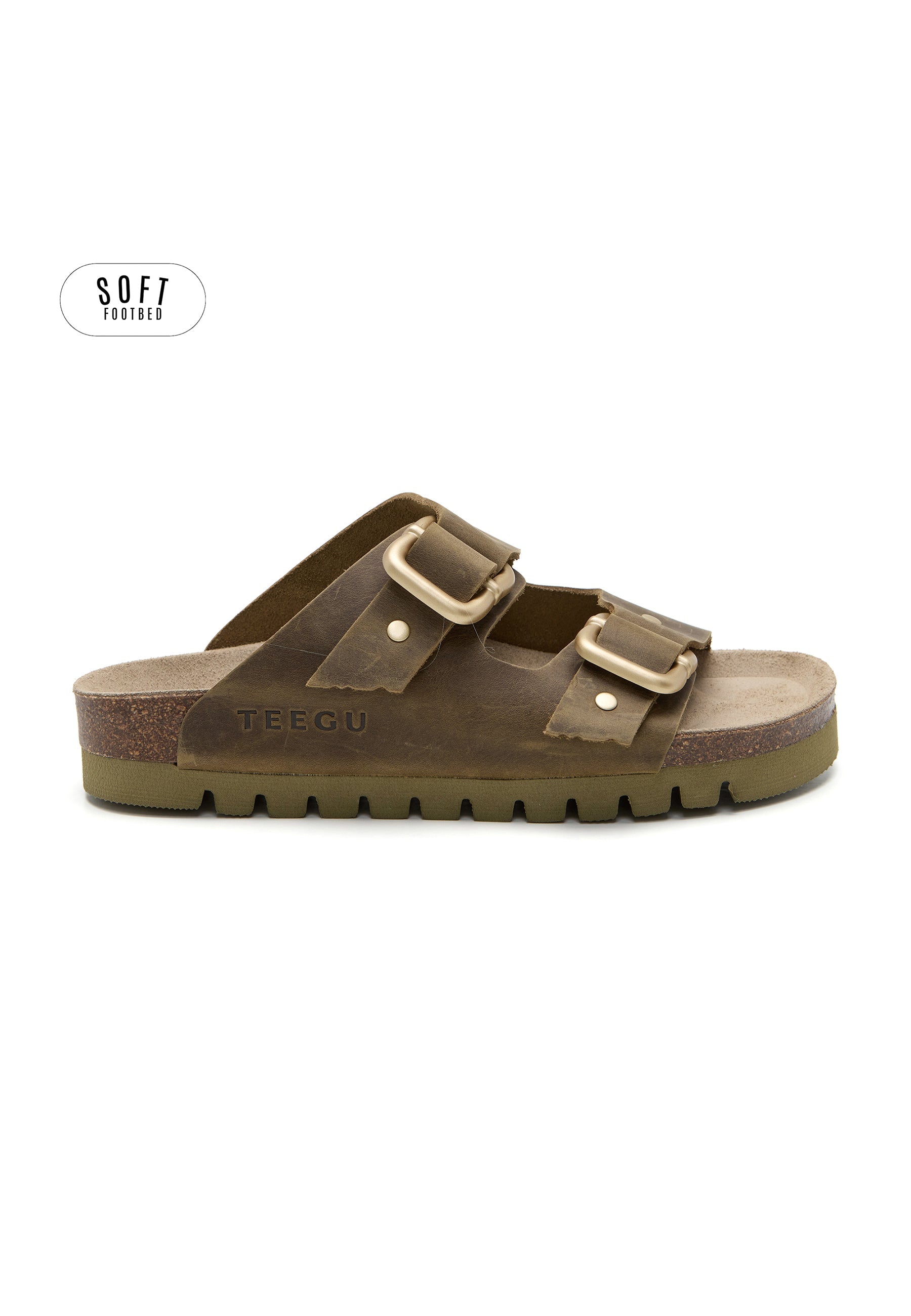 Sandales Planta Soft - Kaki