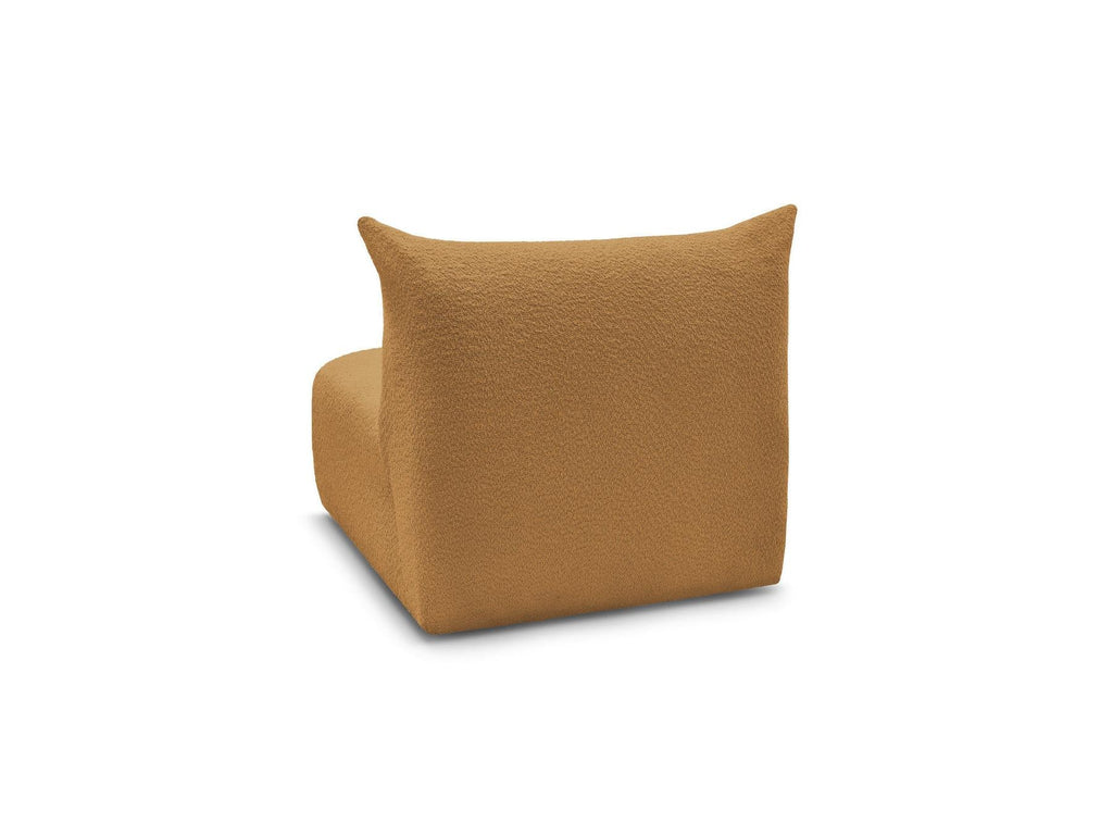 Azra - Chauffeuse 1 Place Sans Accoudoir Pour Canapé Modulable - Tissu Bouclette