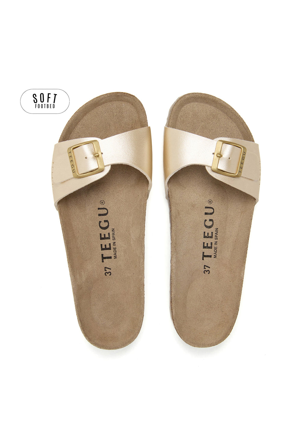 Sandales Planta Soft - Doré