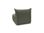 Azra - Chauffeuse 1 Place Sans Accoudoir Pour Canapé Modulable - Tissu Bouclette