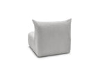 Azra - Chauffeuse 1 Place Sans Accoudoir Pour Canapé Modulable - Tissu Bouclette