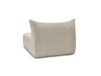 Azra - Chauffeuse 2 Places Sans Accoudoir Pour Canapé Modulable - Tissu Bouclette