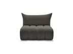 Azra - Chauffeuse 2 Places Sans Accoudoir Pour Canapé Modulable - Tissu Bouclette