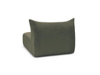 Azra - Chauffeuse 2 Places Sans Accoudoir Pour Canapé Modulable - Tissu Bouclette