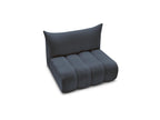 Azra - Chauffeuse 2 Places Sans Accoudoir Pour Canapé Modulable - Tissu Bouclette