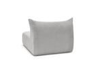 Azra - Chauffeuse 2 Places Sans Accoudoir Pour Canapé Modulable - Tissu Bouclette