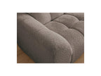 Jaya - Canapé D'Angle Fixe - Tissu Chenille - Angle Droit