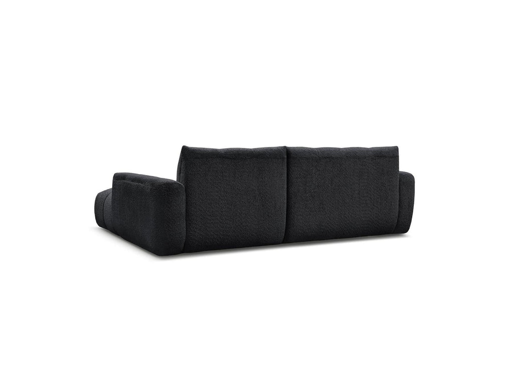 Jaya - Canapé D'Angle Fixe - Tissu Chenille - Angle Droit