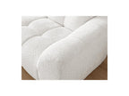 Jaya - Canapé D'Angle Fixe - Tissu Chenille - Angle Gauche