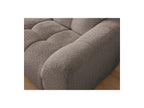 Jaya - Canapé D'Angle Fixe - Tissu Chenille - Angle Gauche
