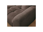 Jaya - Canapé D'Angle Fixe - Tissu Chenille - Angle Gauche