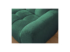 Jaya - Canapé D'Angle Fixe - Tissu Chenille - Angle Gauche