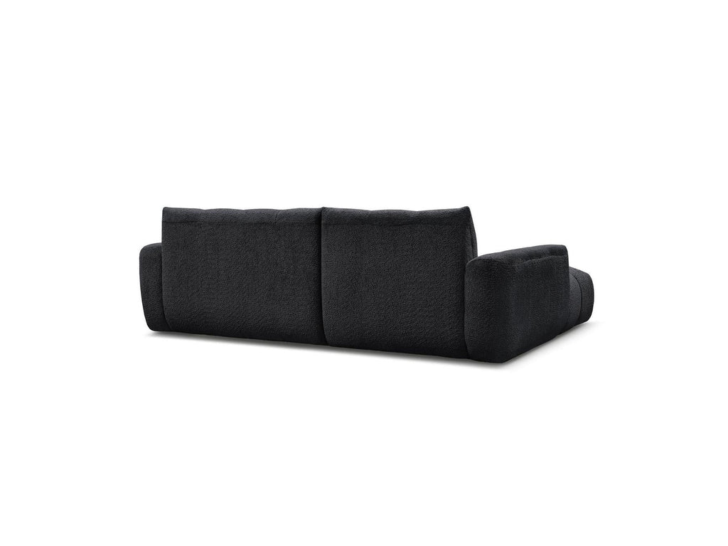 Jaya - Canapé D'Angle Fixe - Tissu Chenille - Angle Gauche