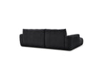 Jaya - Canapé D'Angle Fixe - Tissu Chenille - Angle Gauche