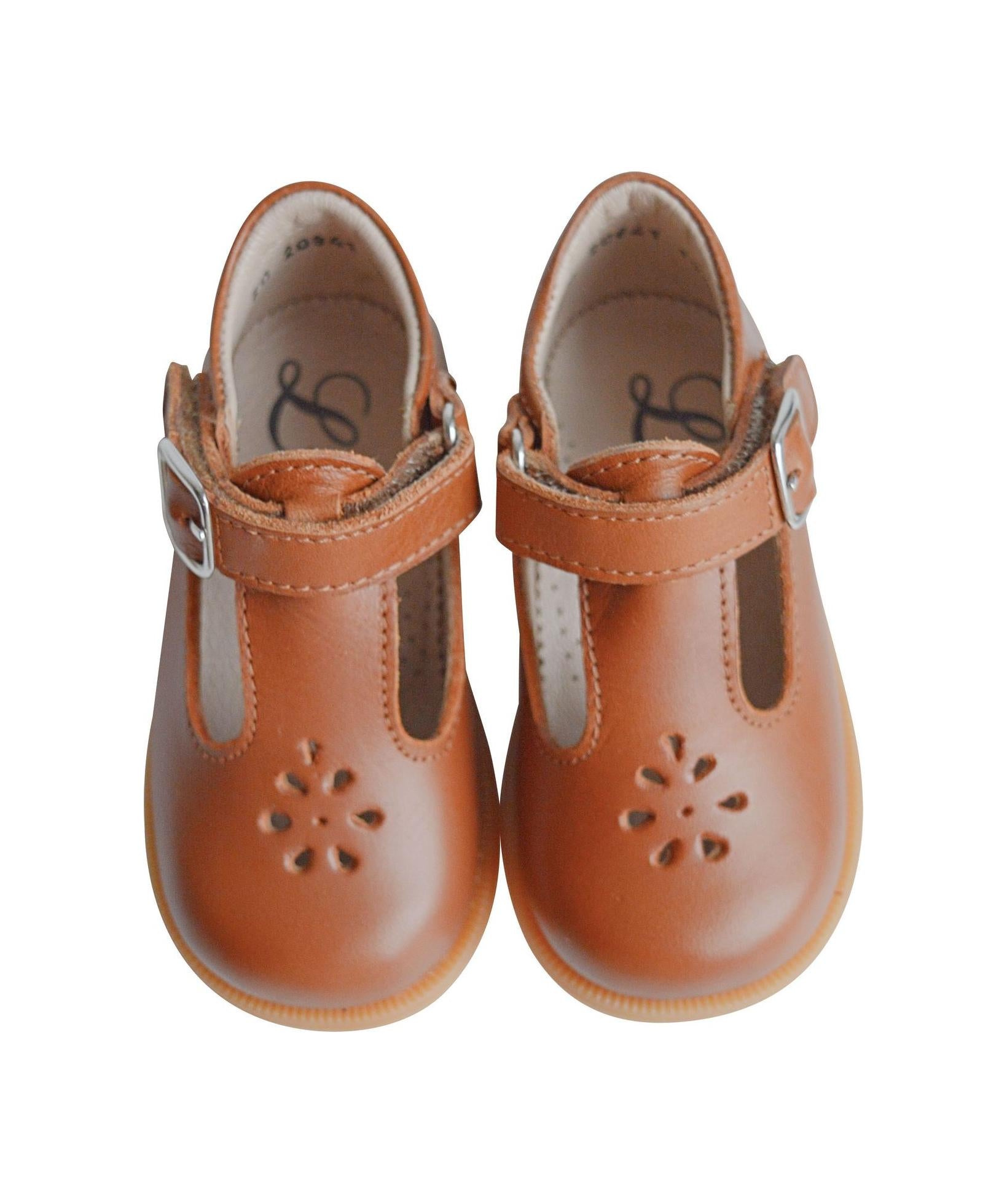 Chaussures Zéphyr - Cuir Camel - Mixte