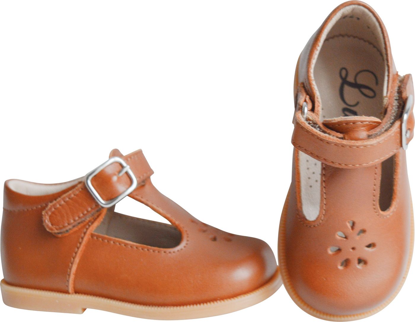 Chaussures Zéphyr - Cuir Camel - Mixte