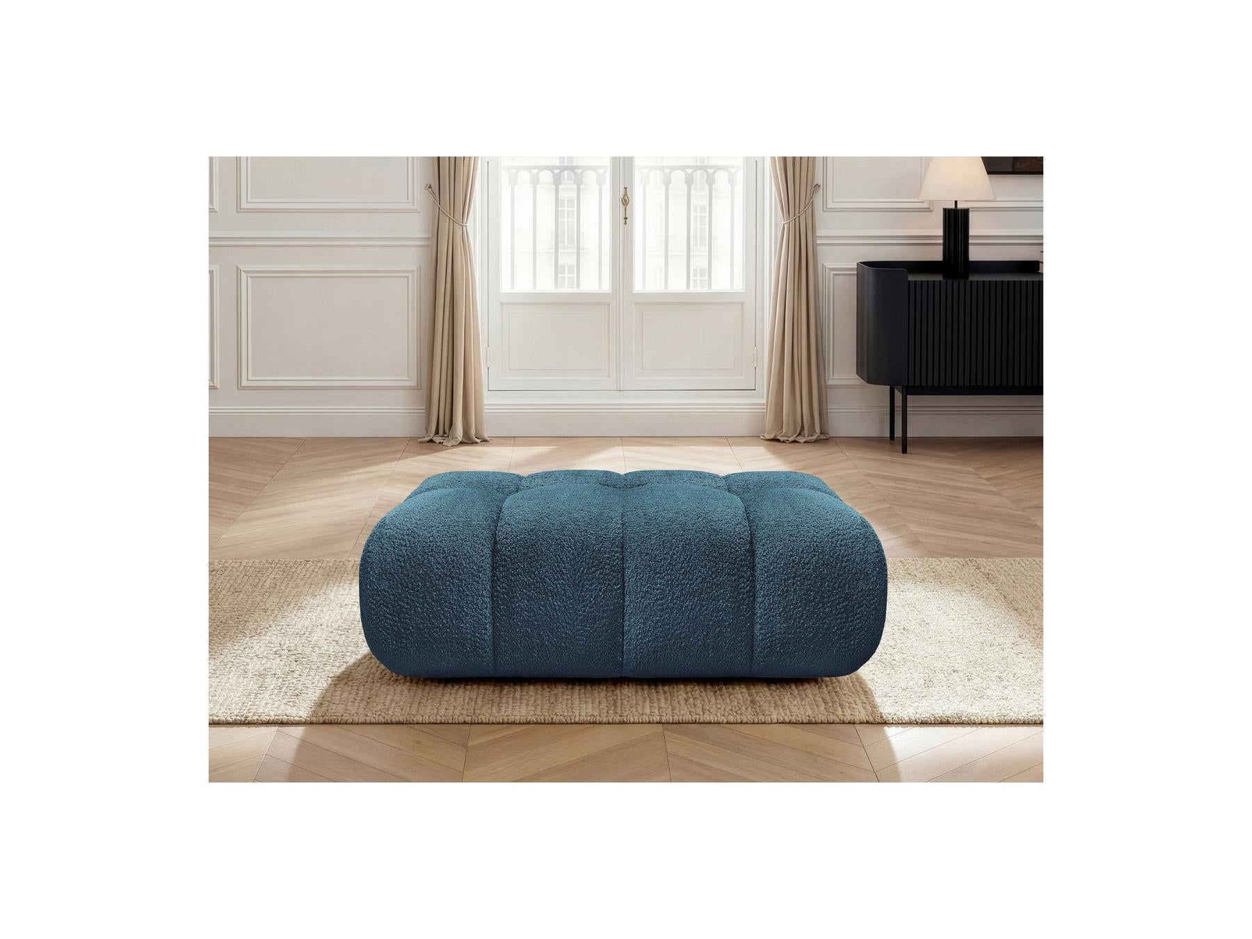 Jaya - Pouf - Tissu Chenille