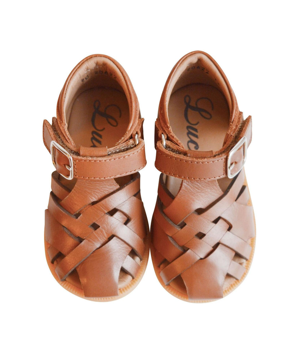 Sandales Manoé - Cuir Camel - Mixte