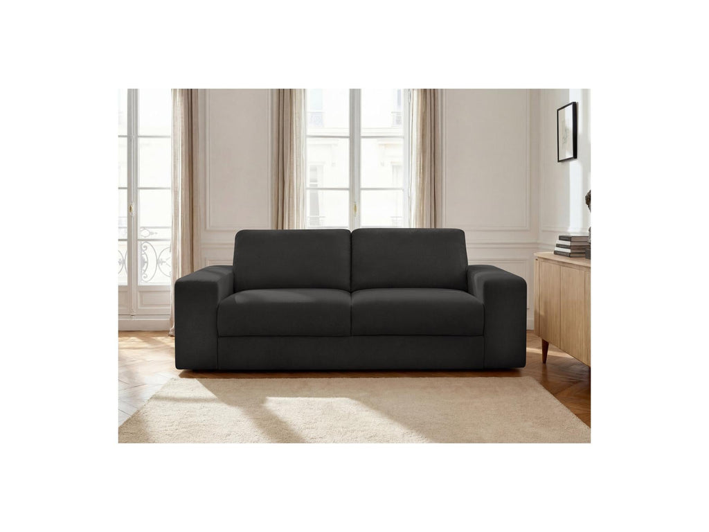 Ibiza - Canapé Droit Convertible - Ouverture Express Tissu Texturé