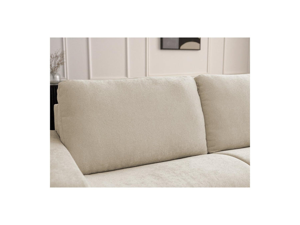 Ibiza - Canapé Droit Convertible - Ouverture Express Tissu Texturé