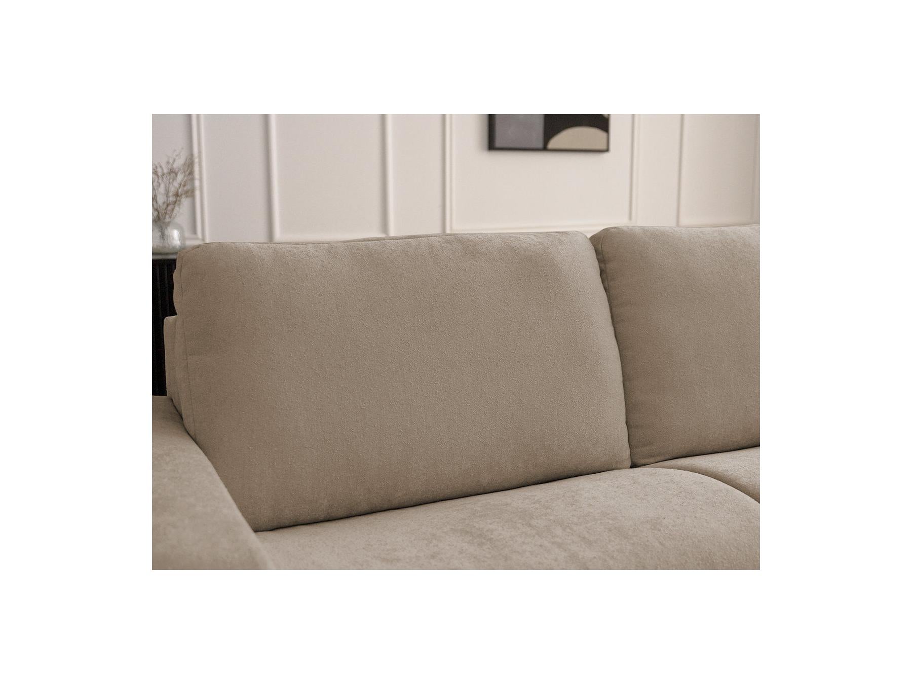 Ibiza - Canapé Droit Convertible - Ouverture Express Tissu Texturé
