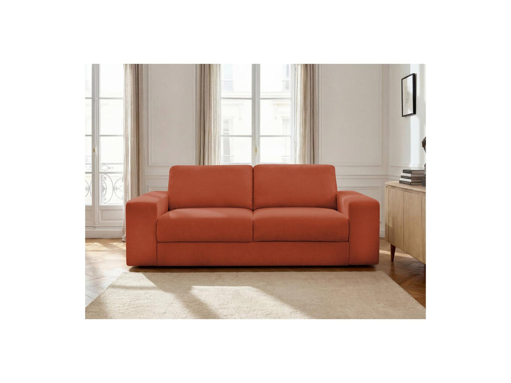 Ibiza - Canapé Droit Convertible - Ouverture Express Tissu Texturé
