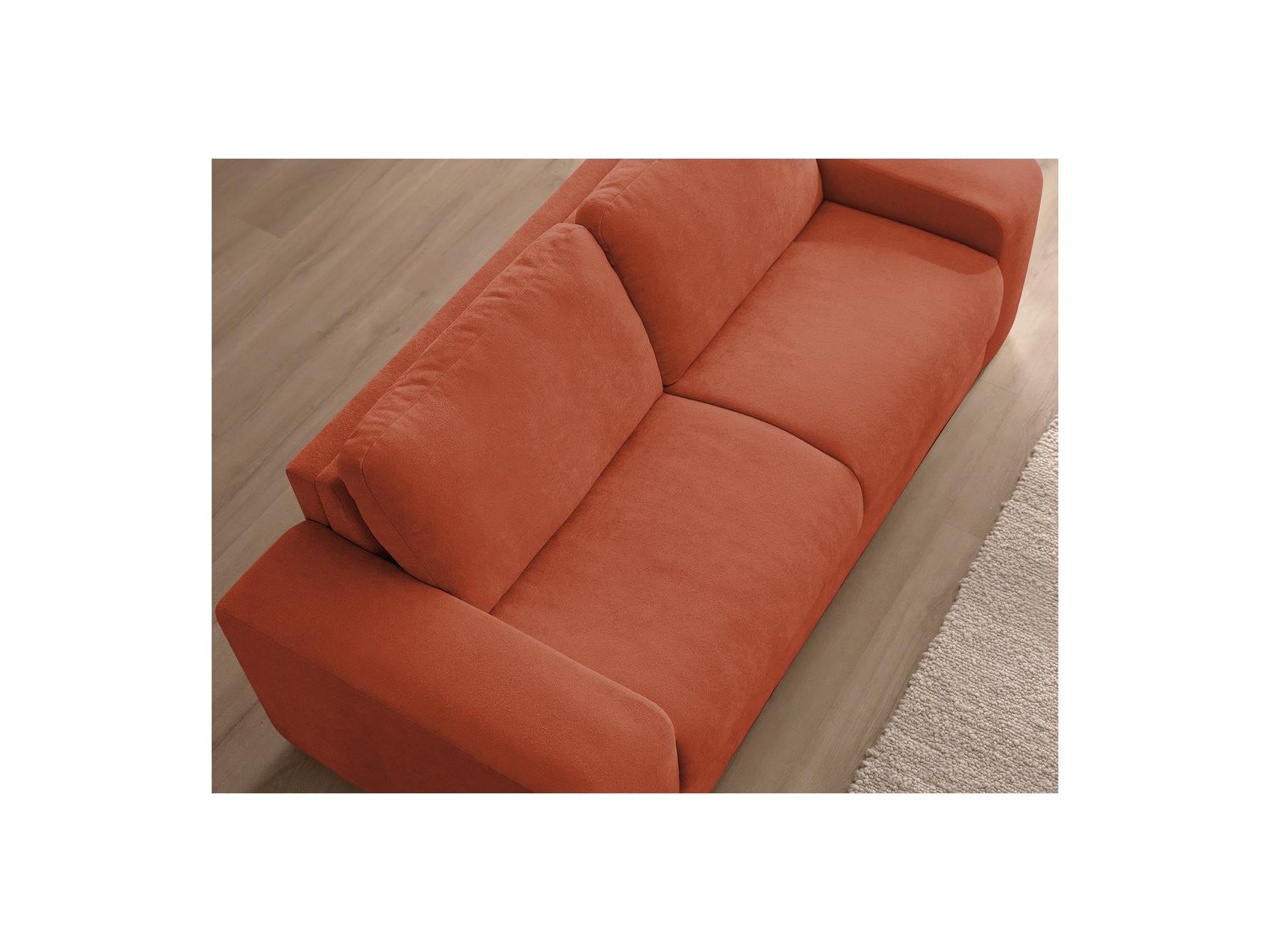 Ibiza - Canapé Droit Convertible - Ouverture Express Tissu Texturé