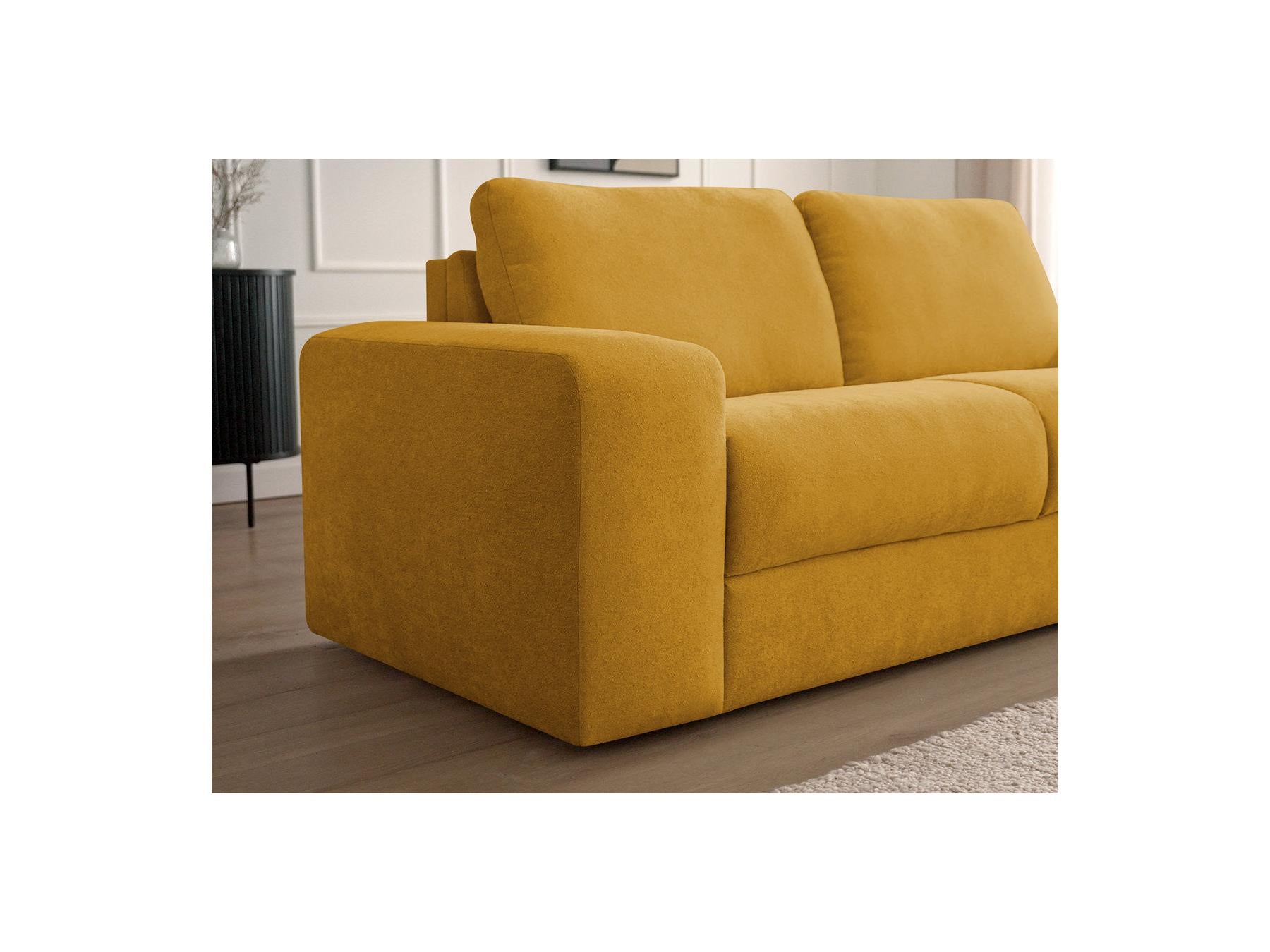 Ibiza - Canapé Droit Convertible - Ouverture Express Tissu Texturé