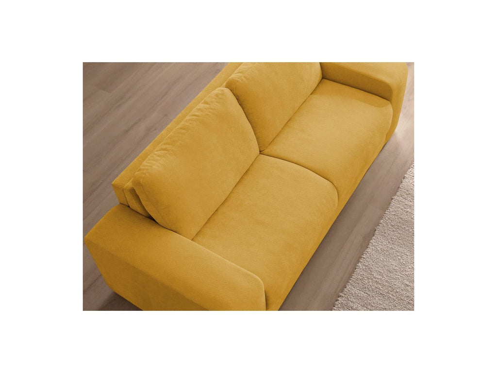 Ibiza - Canapé Droit Convertible - Ouverture Express Tissu Texturé