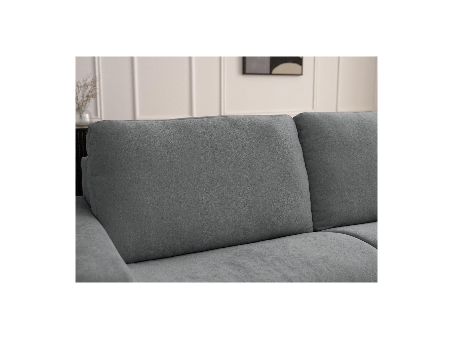 Ibiza - Canapé Droit Convertible - Ouverture Express Tissu Texturé