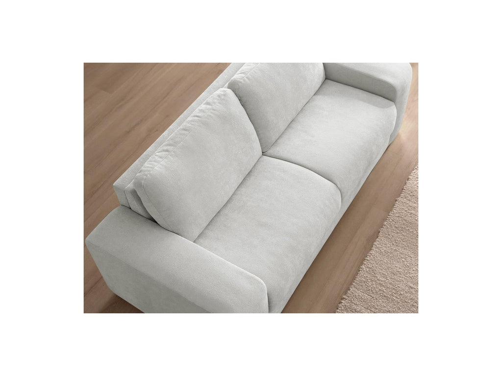 Ibiza - Canapé Droit Convertible - Ouverture Express Tissu Texturé