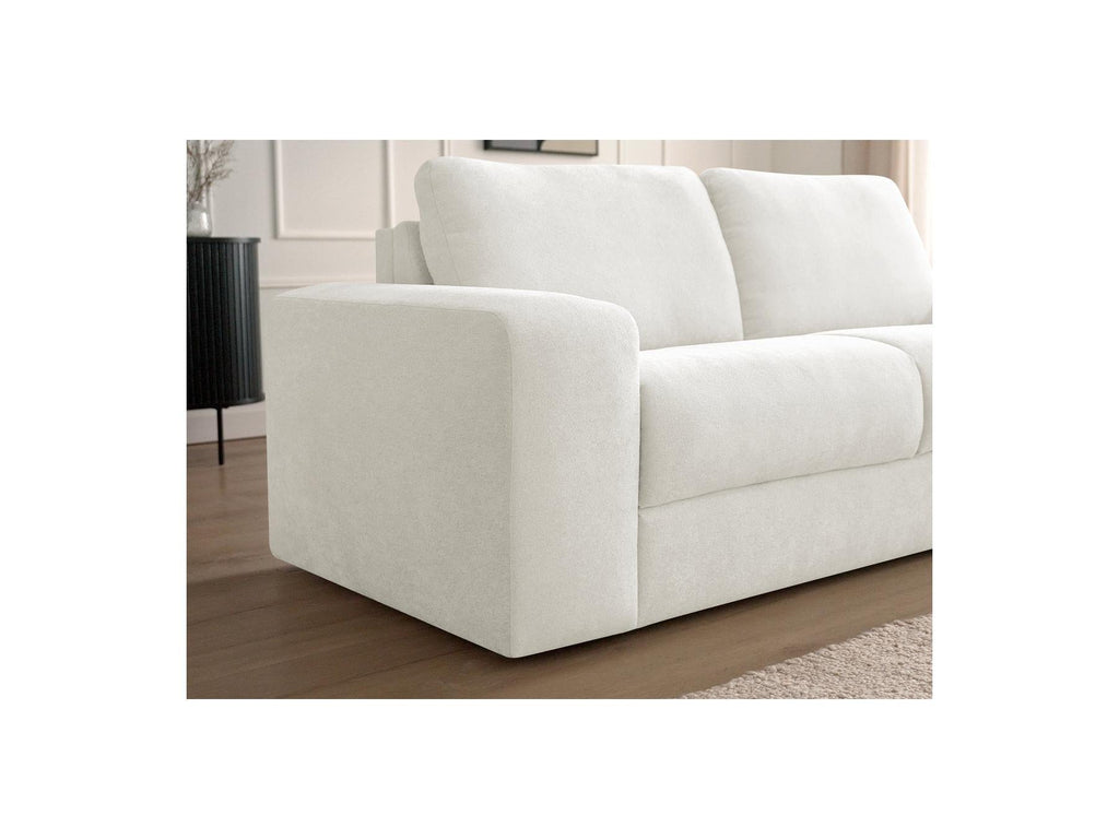 Ibiza - Canapé Droit Convertible - Ouverture Express Tissu Texturé