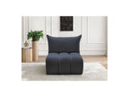 Azra - Chauffeuse 1 Place Sans Accoudoir Pour Canapé Modulable - Tissu Bouclette