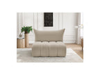 Azra - Chauffeuse 2 Places Sans Accoudoir Pour Canapé Modulable - Tissu Bouclette