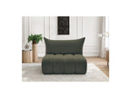 Azra - Chauffeuse 2 Places Sans Accoudoir Pour Canapé Modulable - Tissu Bouclette
