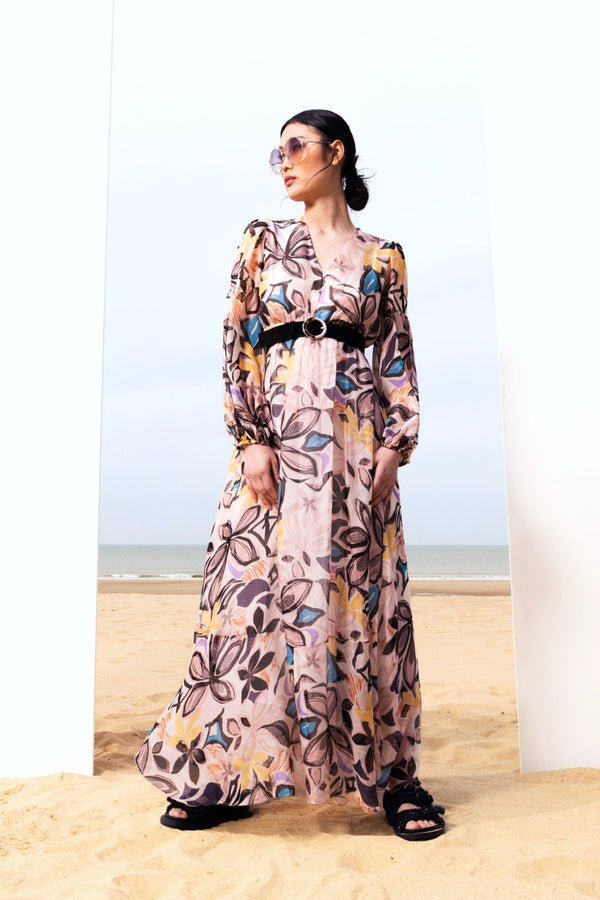 La Robe Ellen Graphic Flower