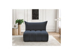 Azra - Chauffeuse 2 Places Sans Accoudoir Pour Canapé Modulable - Tissu Bouclette