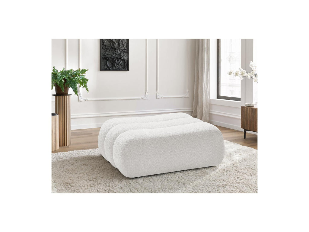 Azra - Pouf - Tissu Bouclette