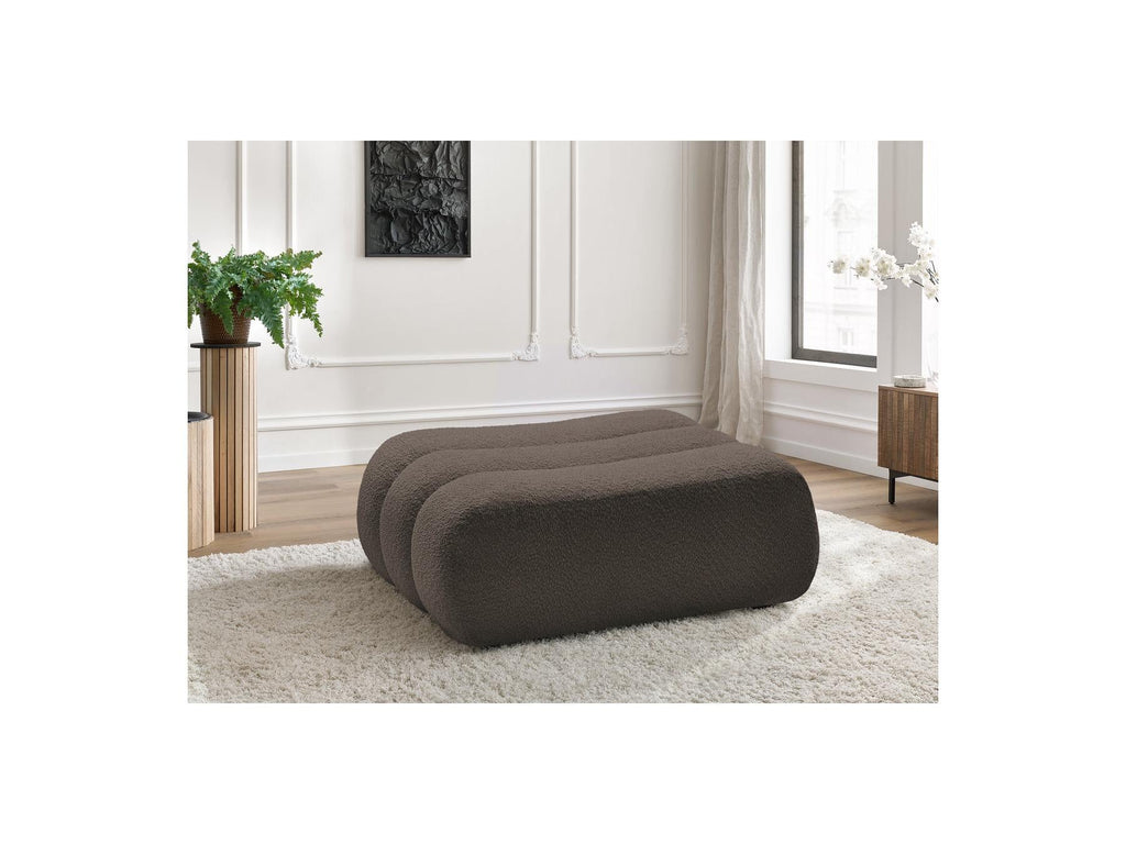 Azra - Pouf - Tissu Bouclette