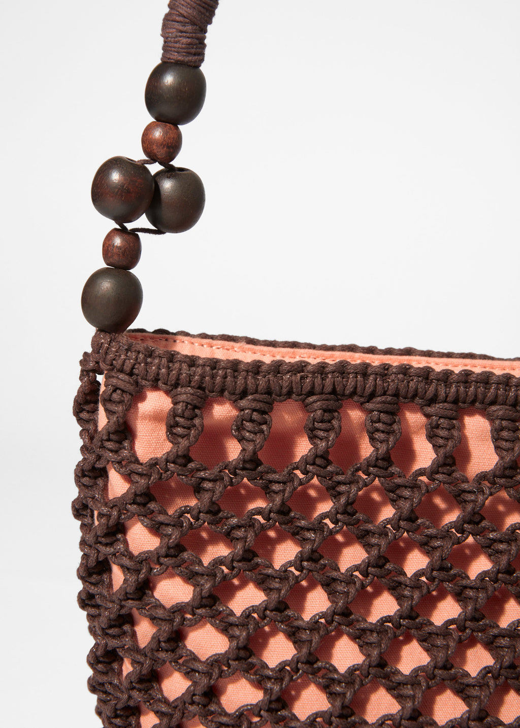 Sac Seau Tiana En Crochet - Marron