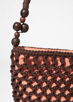 Sac Seau Tiana En Crochet - Marron