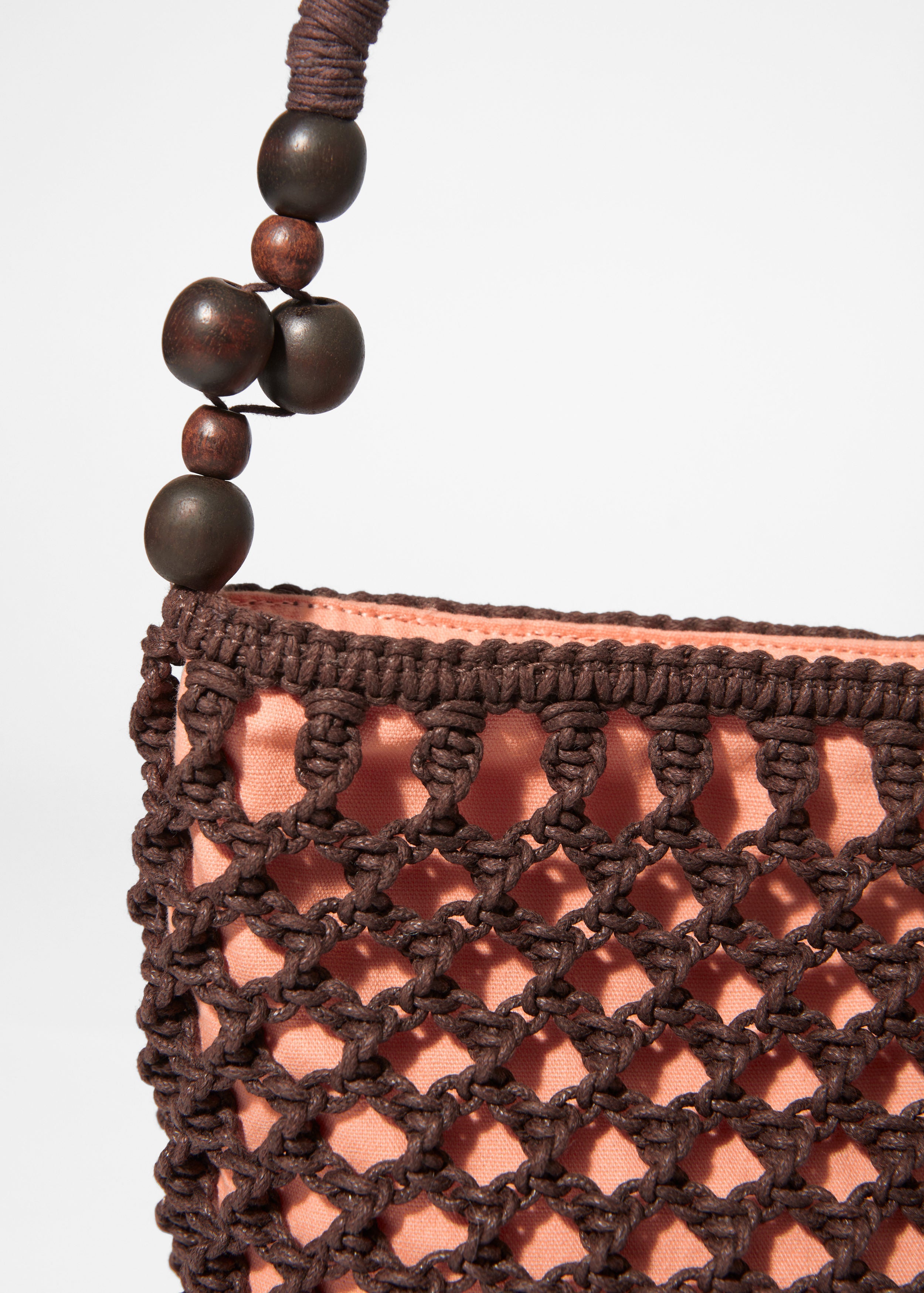 Sac Seau Tiana En Crochet - Marron