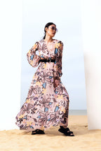 La Robe Ellen Graphic Flower