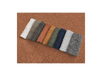 Azra - Canapé D'Angle Fixe Modulable - Tissu Bouclette - Angle Droit