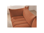 Azra - Canapé D'Angle Fixe Modulable - Tissu Bouclette - Angle Gauche