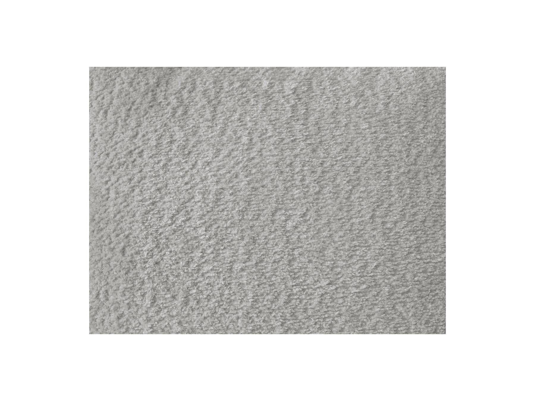Azra - Canapé D'Angle Fixe Modulable - Tissu Bouclette - Angle Gauche