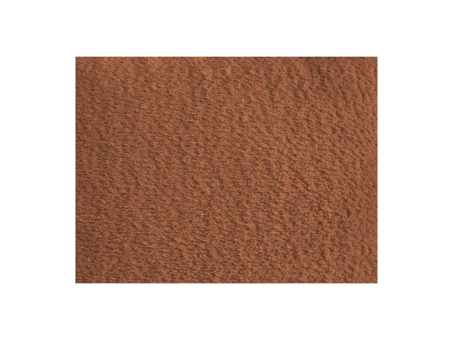Azra - Canapé D'Angle Fixe - Tissu Bouclette - Angle Droit