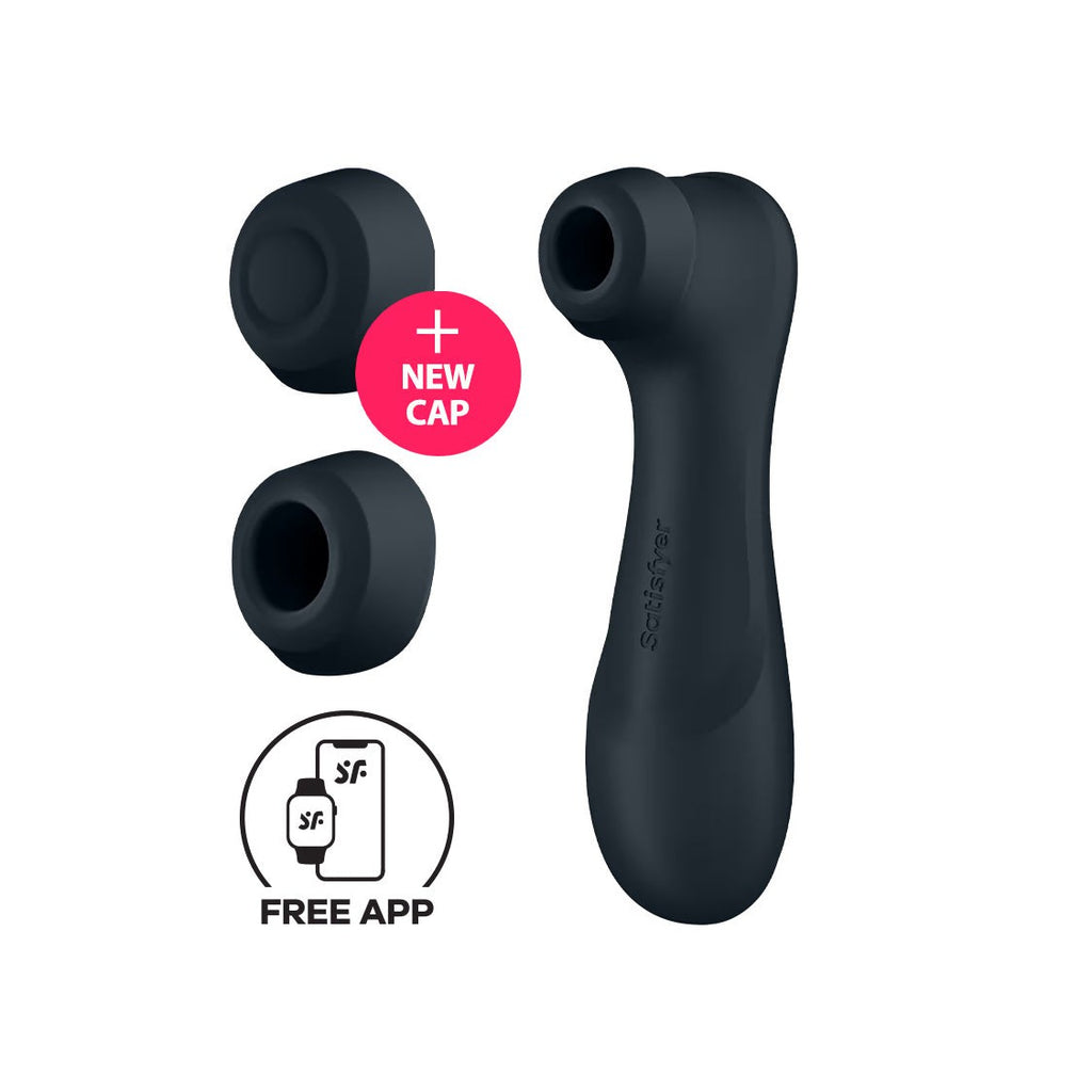 Stimulateur Clitoridien - Pro 2 Generation 3
With Liquid Air Technology, Vibration And Bluetooth/App Black - Noir